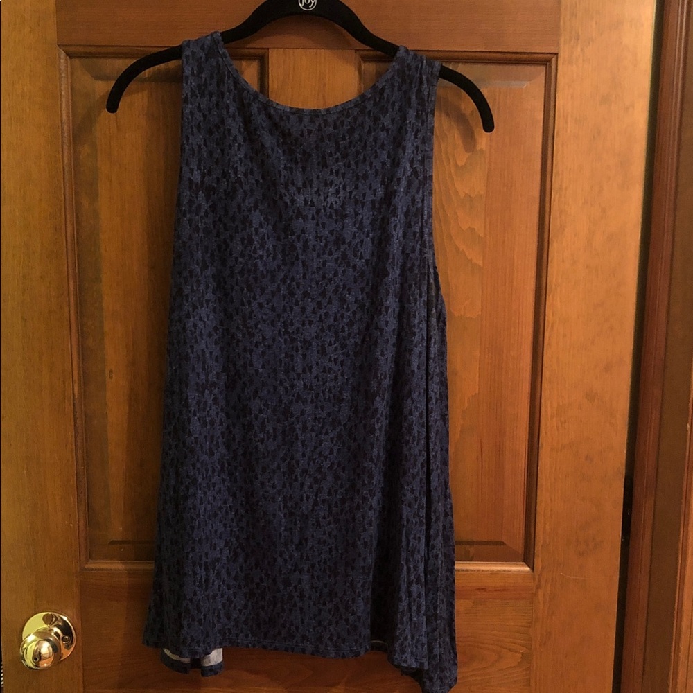 Max Jeans Blue Sleeveless Top
